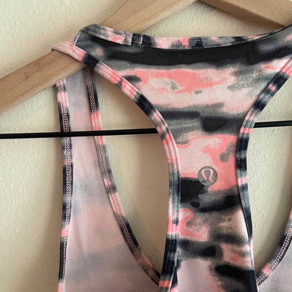 Lululemon Cool Racerback Wamo Camo Barely Pink - Picture 9 of 10